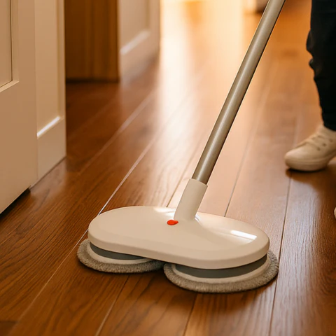 [Comprá 1 Llevá 2] Mopa Eléctrica Inteligente sin Cable con Spray Automático +3 Repuestos Gratis - Image 5