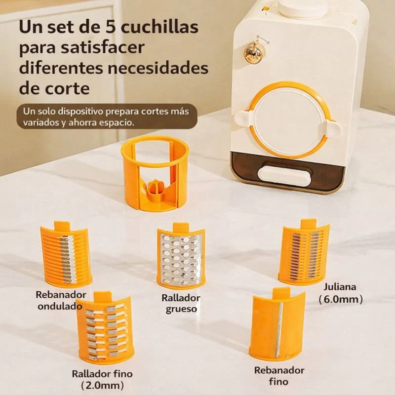 Cortador Automático SmartSlice™ con Cuchillas de Acero Inoxidable y Corte Rápido + REGALO: 3 Cuchillas de Corte Especiales - Image 2