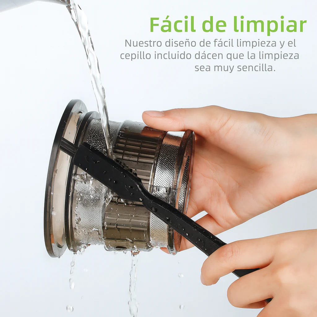 Extractor de Jugo Premium Multifunción ProLine 5L con Colector de Pulpa +REGALO: 6 Vasos de Vidrio Ahumado - Image 6