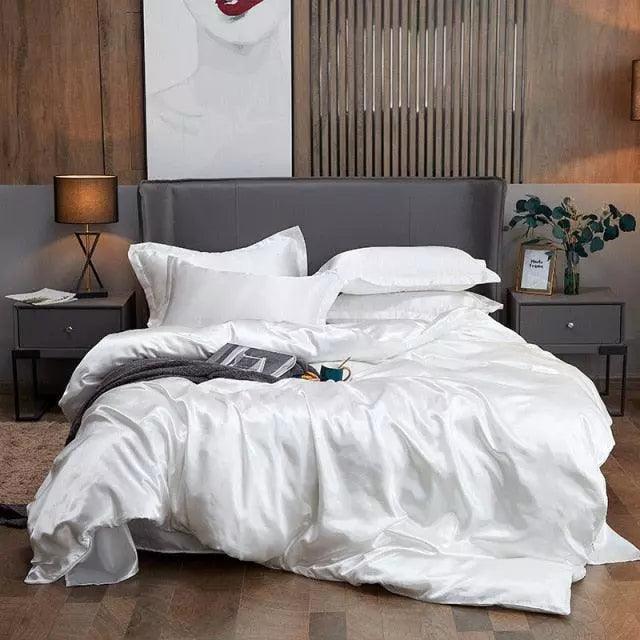 Juego de Sábanas de Satén + 2 Fundas de Almohada de Lujo - Image 7