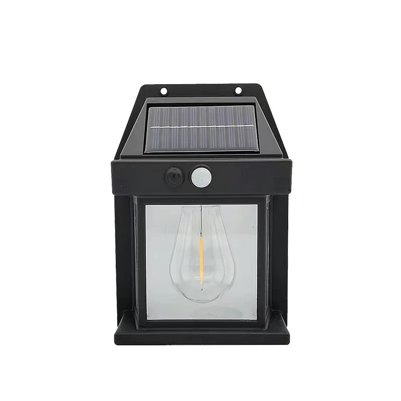 Kit 10 Lámparas Solares Coloniales con Sensor de Movimiento y Panel Fotovoltaico a Prueba de Agua - Image 2