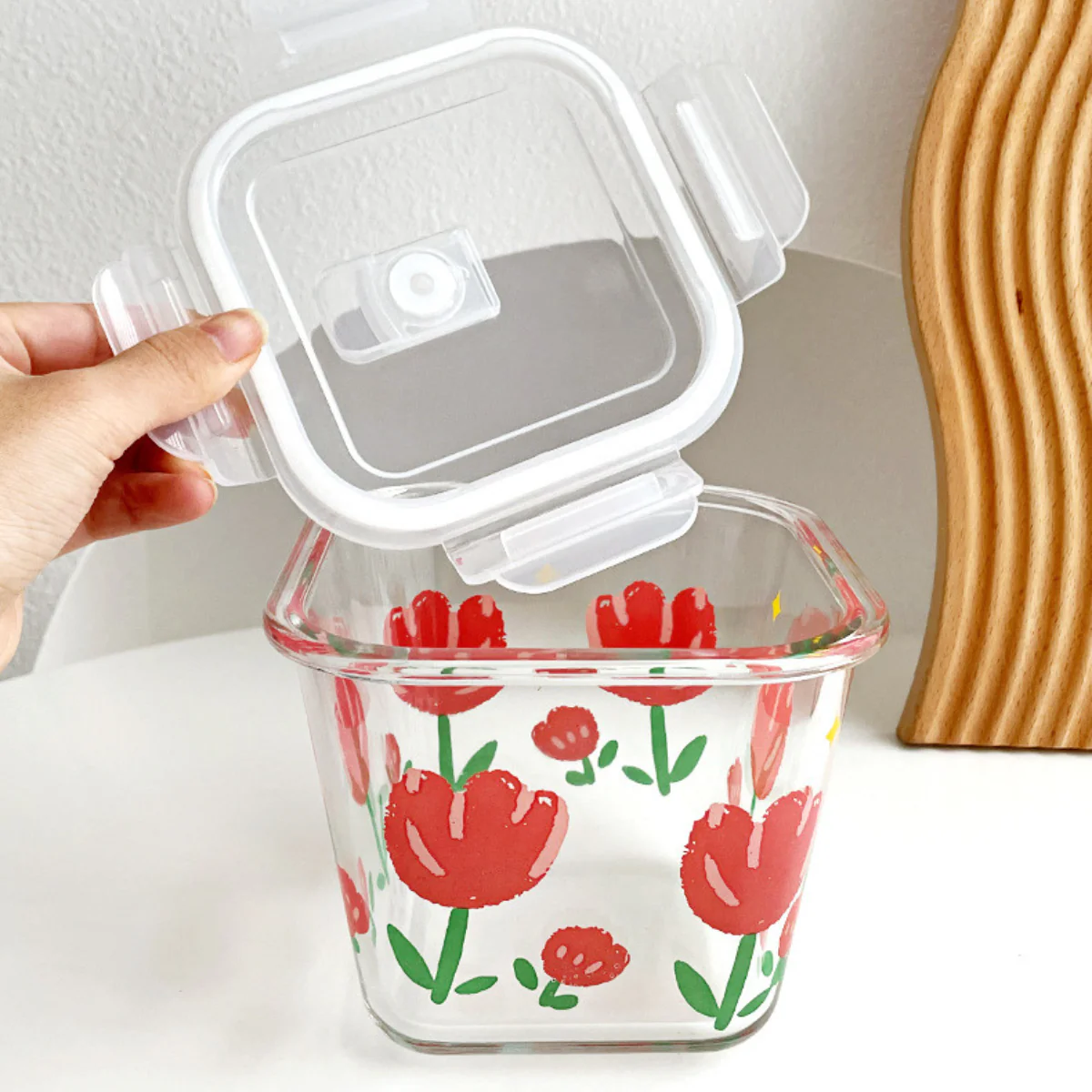 Kit de 10 Frascos Herméticos de Vidrio Templado con Tapa Sellada y Trabas + REGALO: Kit de Utensilios de Cocina - Image 7
