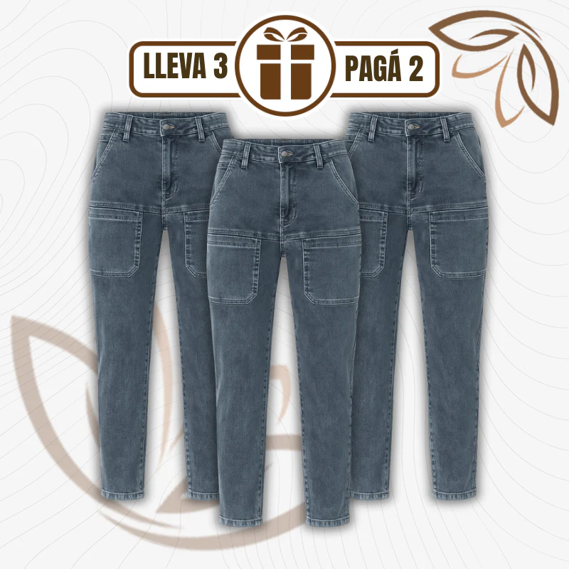 [Llevá 3 pagás 2] Calça Feminina em Jeans (Resaltá tus curvas con actitud!) - Image 3