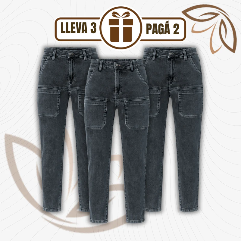 [Llevá 3 pagás 2] Calça Feminina em Jeans (Resaltá tus curvas con actitud!) - Image 4