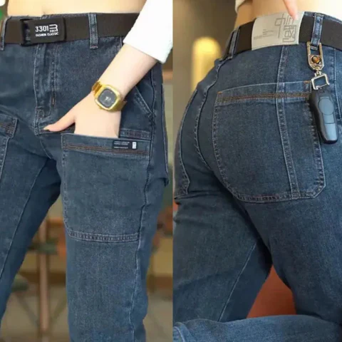 [Llevá 3 pagás 2] Calça Feminina em Jeans (Resaltá tus curvas con actitud!) - Image 5