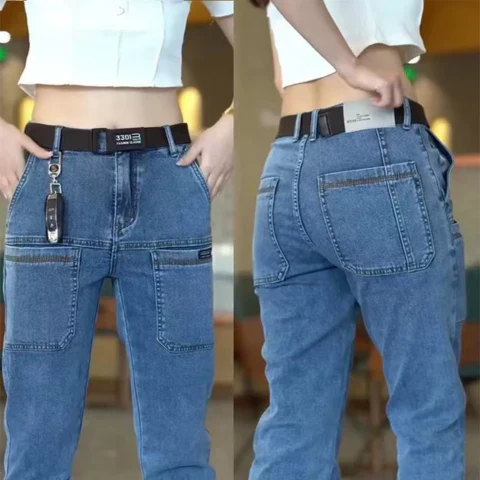[Llevá 3 pagás 2] Calça Feminina em Jeans (Resaltá tus curvas con actitud!) - Image 6