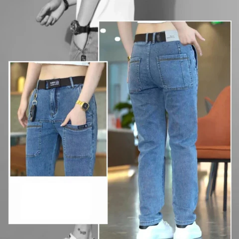 [Llevá 3 pagás 2] Calça Feminina em Jeans (Resaltá tus curvas con actitud!) - Image 8