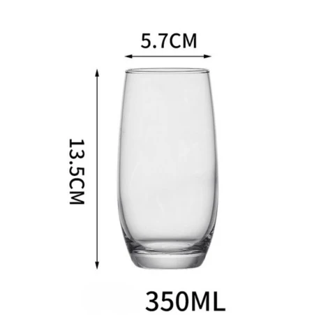 [Llevá 10 Pagá 5] Vasos de Vidrio Transparente Long Drink (¡Elegancia para tu cocina!) - Image 3