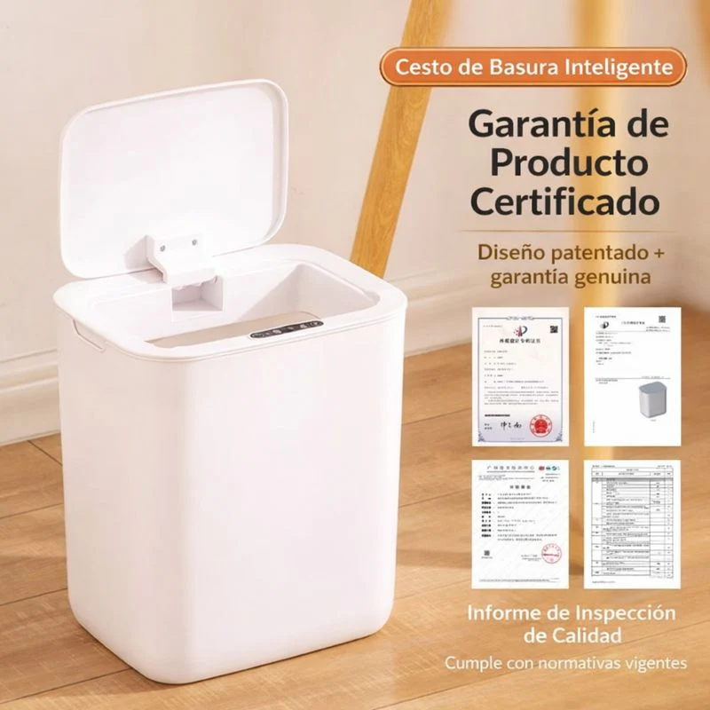 [Llevá 2, Pagá 1] Cesto de Basura Smart Waste™ con Sensor Inteligente y Tapa Antiodor - Image 4