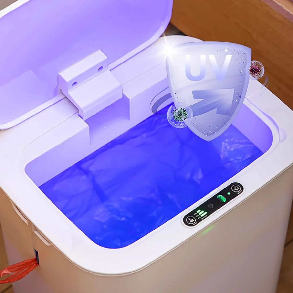 [Llevá 2, Pagá 1] Cesto de Basura Smart Waste™ con Sensor Inteligente y Tapa Antiodor - Image 6