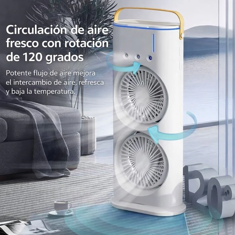 [Llevá 2 Pagá 1] Climatizador Arctic Pro™ con Ventilación Doble y Enfriamiento Turbo - Image 3