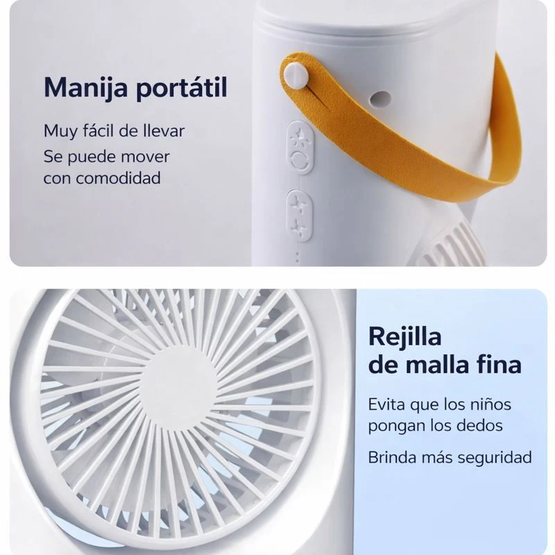 [Llevá 2 Pagá 1] Climatizador Arctic Pro™ con Ventilación Doble y Enfriamiento Turbo - Image 5