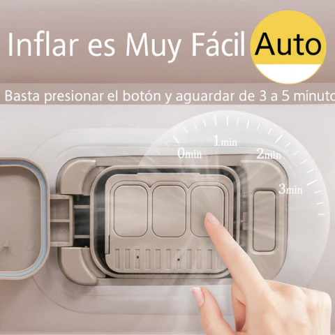 [Llevá 2 Pagá 1] Colchón Inflable King Portátil con Revestimiento Triple Antidesgarro +REGALO: Bomba de Aire Eléctrica - Image 4
