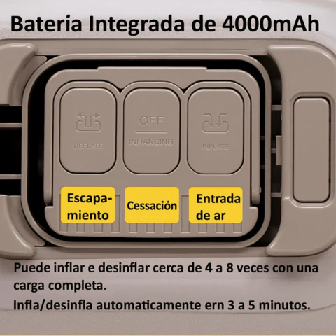 [Llevá 2 Pagá 1] Colchón Inflable King Portátil con Revestimiento Triple Antidesgarro +REGALO: Bomba de Aire Eléctrica - Image 6