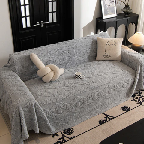 [Llevá 2 Pagá 1] Funda para Sofá Alina Completa en Algodón +2 Regalos: Fundas para Almohadones - Image 7