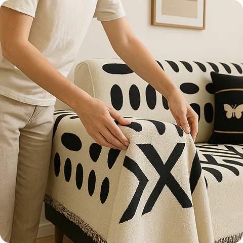 [Llevá 2 Pagá 1] Funda para Sofá Confortable (Calidad y Comodidad Para Tu Hogar) +2 REGALOS: 2 Fundas para Almohadones - Image 9
