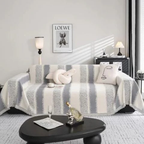 [Llevá 2 Pagá 1] Funda para Sofá Encanto en Algodón y Poliéster +REGALOS: 2 Almohadones - Image 8