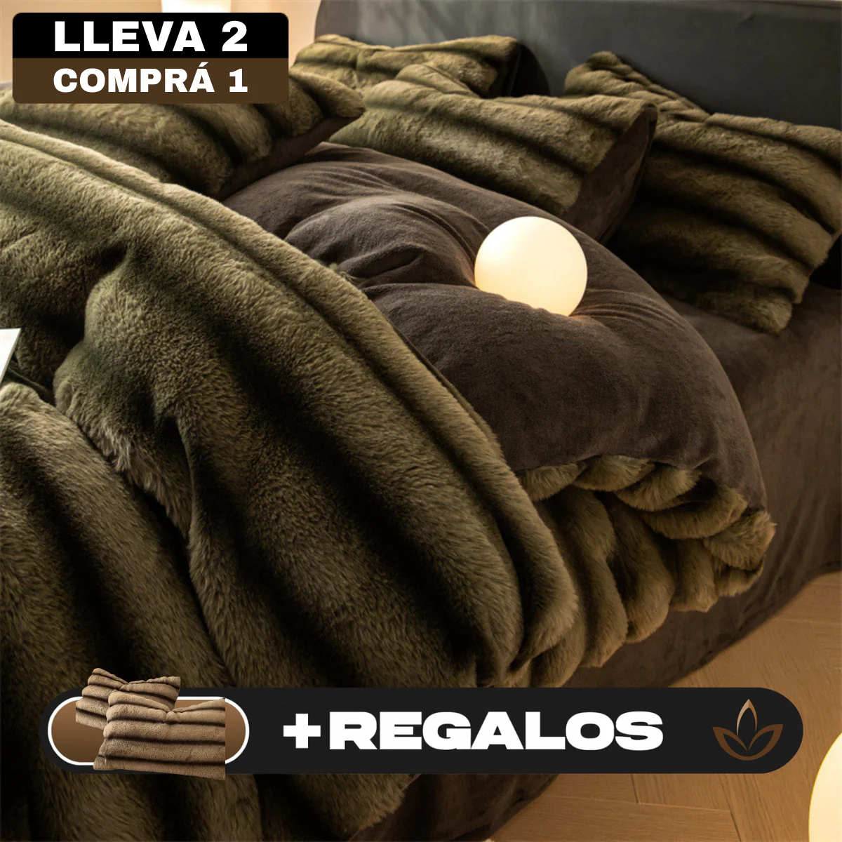[Llevá 2 Pagá 1] Juego de Cama Diana Aterciopelado Antialérgico (¡Hotel 5 Estrellas en tu Habitación!) +REGALOS: 2 Fundas para Almohada - Image 4