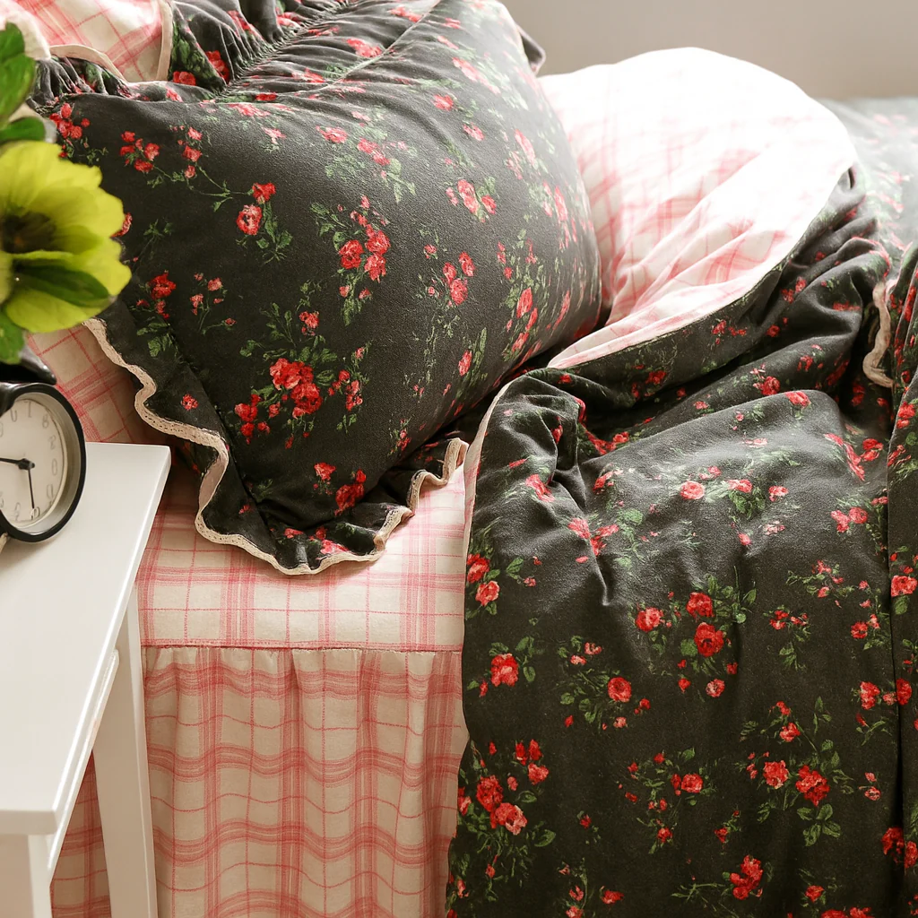 [Llevá 2 Pagá 1] Juego de Cama Rosane Estampado Floral con Tela Antialérgica +REGALOS: 2 Fundas para Almohadas - Image 7