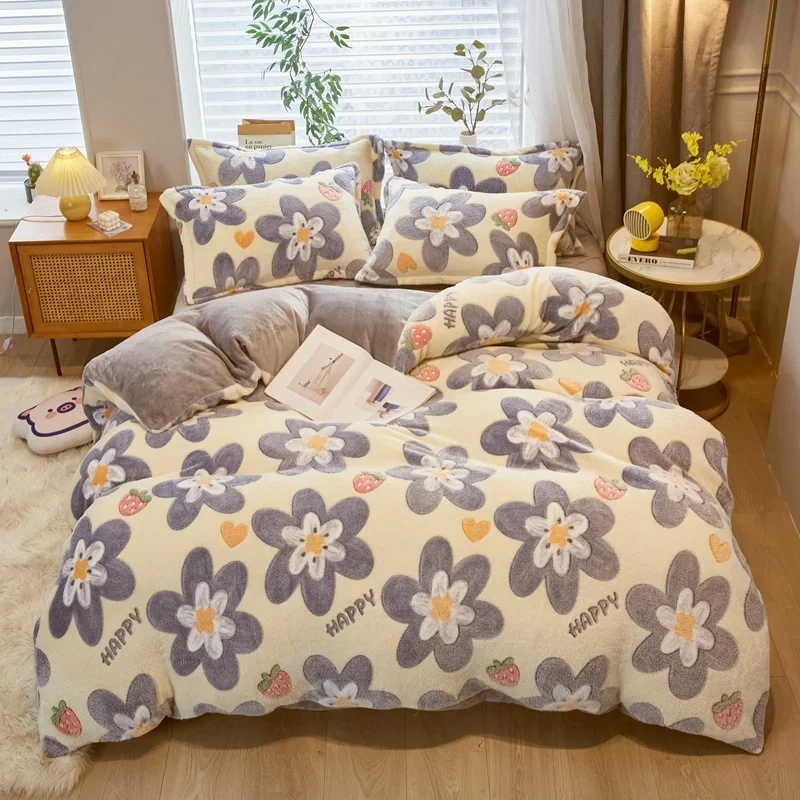 [Llevá 2 Pagá 1] Juego de Ropa de Cama en Algodón y Lana + REGALO: 2 Fundas para Almohada - Image 5