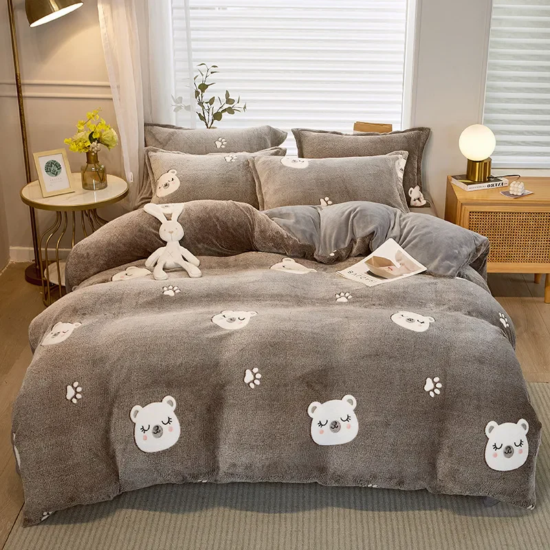 [Llevá 2 Pagá 1] Juego de Ropa de Cama en Algodón y Lana + REGALO: 2 Fundas para Almohada - Image 9