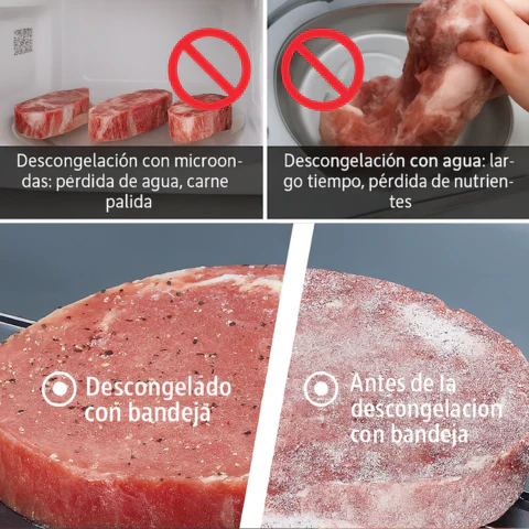 [Llevá 2 Pagá 1] Máquina de Descongelado Rápido con Temperatura Inteligente (¡Descongelá en menos de 1 Minuto!) +REGALO: Kit de Utensilios de Cocina - Image 2