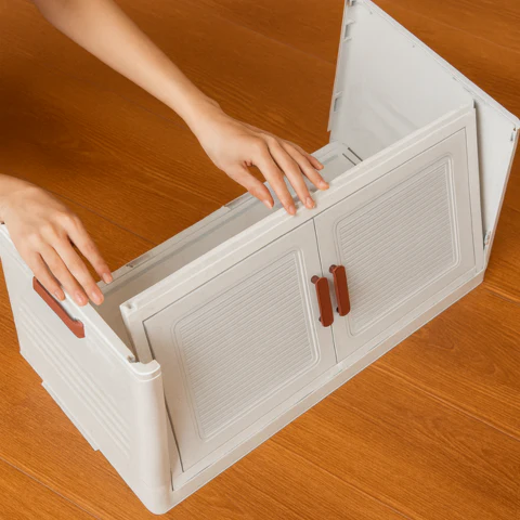 [Llevá 2 Pagá 1] Mini Armario Organizador de 2 Niveles Desmontable con Rueditas - Image 6