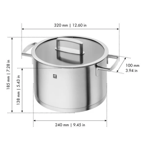 [Llevá 2 Pagá 1] Olla Cocina Real en Acero Inoxidable Premium Antiadherente con Revestimiento Triplo + REGALO: Kit de Utensilios de Cocina - Image 5