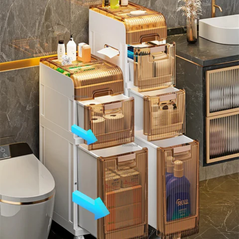 [Llevá 2 Pagá 1] Organizador de Baño de Alta Capacidad con 4 Niveles (¡Tu baño más organizado y moderno!) - Image 5
