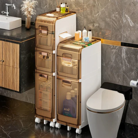 [Llevá 2 Pagá 1] Organizador de Baño de Alta Capacidad con 4 Niveles (¡Tu baño más organizado y moderno!) - Image 6