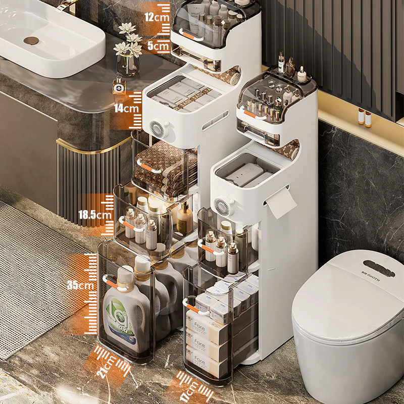 [Llevá 2 Pagá 1] Organizador de Baño Inteligente de 5 Niveles con Divisiones - Image 5
