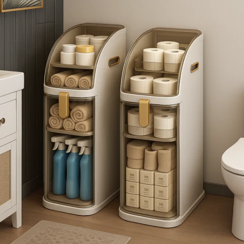 [Llevá 2 Pagá 1] Organizador de Baño Multifuncional de 4 Niveles - Image 2