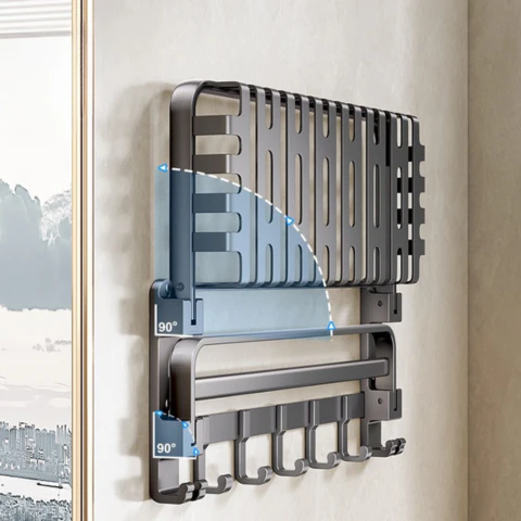 [Llevá 2 Pagá 1] Organizador de Baño Multifuncional de Acero Inoxidable con Instalación por Sellado al Vacío +REGALO: 2 Soportes de Baño - Image 5