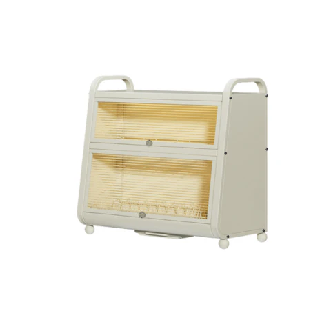 [Llevá 2 Pagá 1] Organizador de Platos MyLife en Acero Inoxidable con Vidrio Templado y Divisiones Inteligentes +REGALO: Kit de Utensilios de Cocina - Image 6
