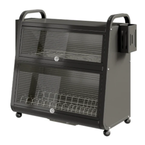 [Llevá 2 Pagá 1] Organizador de Platos MyLife en Acero Inoxidable con Vidrio Templado y Divisiones Inteligentes +REGALO: Kit de Utensilios de Cocina - Image 8