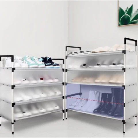 [Llevá 2 Pagá 1] Organizador de Zapatos de 6 Niveles Portátil (¡Práctico y Organizado!) - Image 2