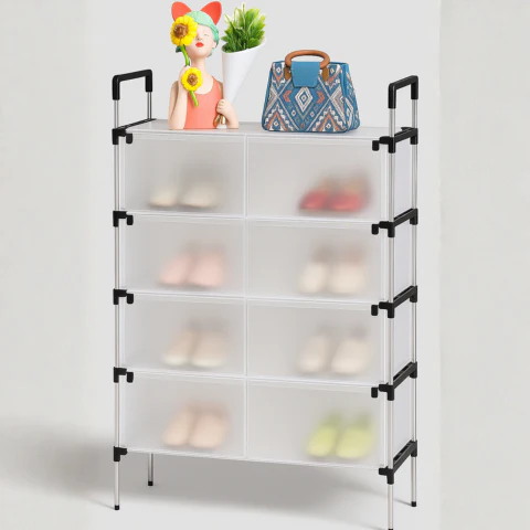 [Llevá 2 Pagá 1] Organizador de Zapatos de 6 Niveles Portátil (¡Práctico y Organizado!) - Image 4