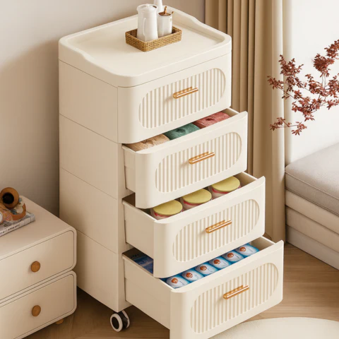 [Llevá 2 Pagá 1] Organizador Multifuncional de 5 Niveles Desmontable con Rueditas (¡Organización y modernidad para tu casa!) - Image 3
