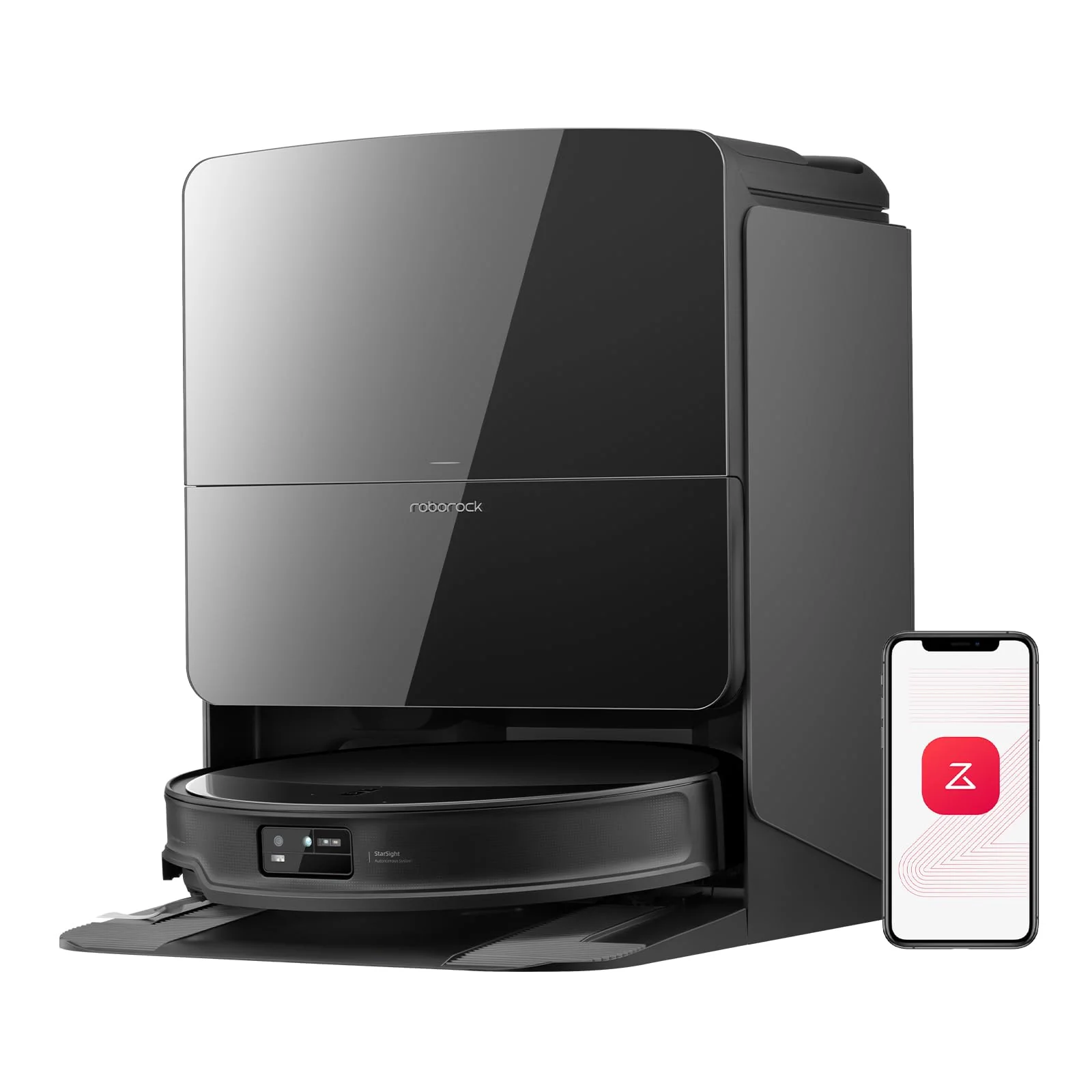 [Llevá 2 Pagá 1] Robot Aspiradora CleanUp Inteligente con Sensor Anticaída, Aspira, Barre y Pasa el Trapo + Repuesto de Accesorios - Image 2