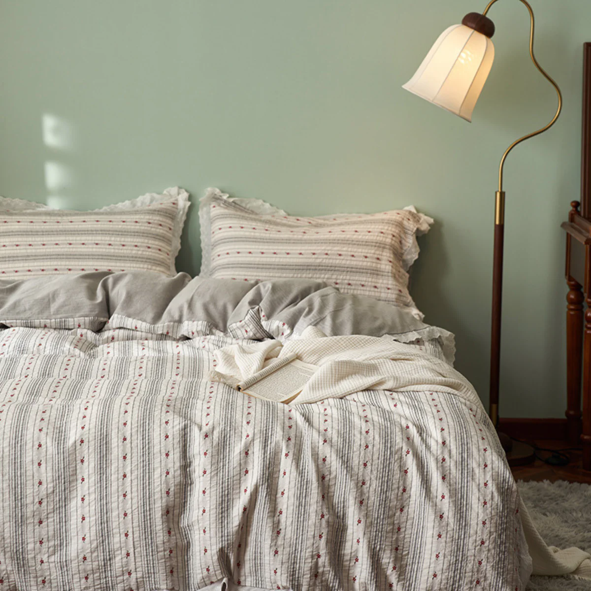 [Llevá 2 Pagá 1] Ropa de Cama Completa Estampada en Algodón y Poliéster +2 Fundas para Almohada - Image 5