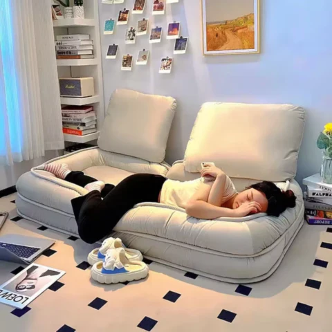 [Llevá 2 Pagá 1] Butaca Puffy Reclinable y Ultra Acolchonado + 2 Almohadas de Regalo - Image 5