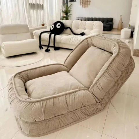[Llevá 2 Pagá 1] Butaca Puffy Reclinable y Ultra Acolchonado + 2 Almohadas de Regalo - Image 7