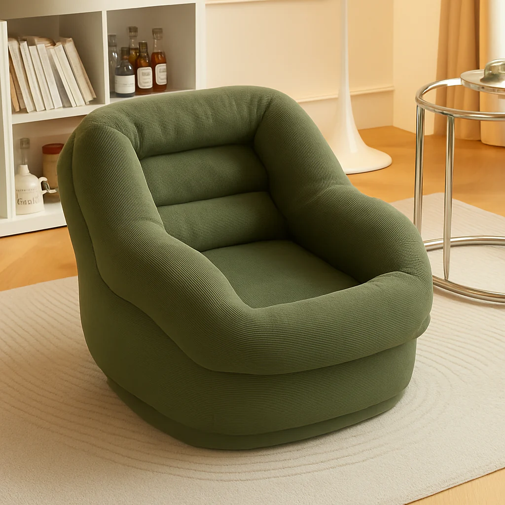[Llevá 2 Pagá 1] Sillón PuffyCloud con Relleno Ultraplush y Tejido Acanalado Premium (¡Comodidad máxima para relajarte!) - Image 3