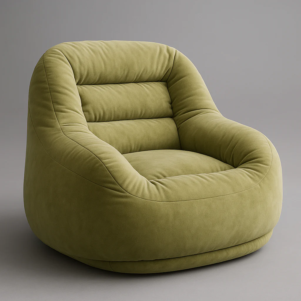 [Llevá 2 Pagá 1] Sillón PuffyCloud con Relleno Ultraplush y Tejido Acanalado Premium (¡Comodidad máxima para relajarte!) - Image 6