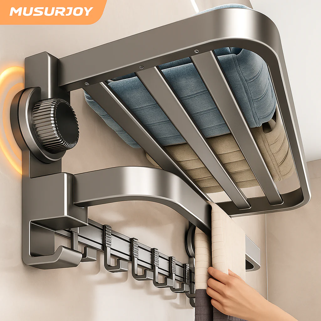 [Llevá 2 Pagá 1] Soporte Organizador de Baño en Acero Inoxidable de Alta Capacidad +REGALO: 2 Soportes de Esquina - Image 6