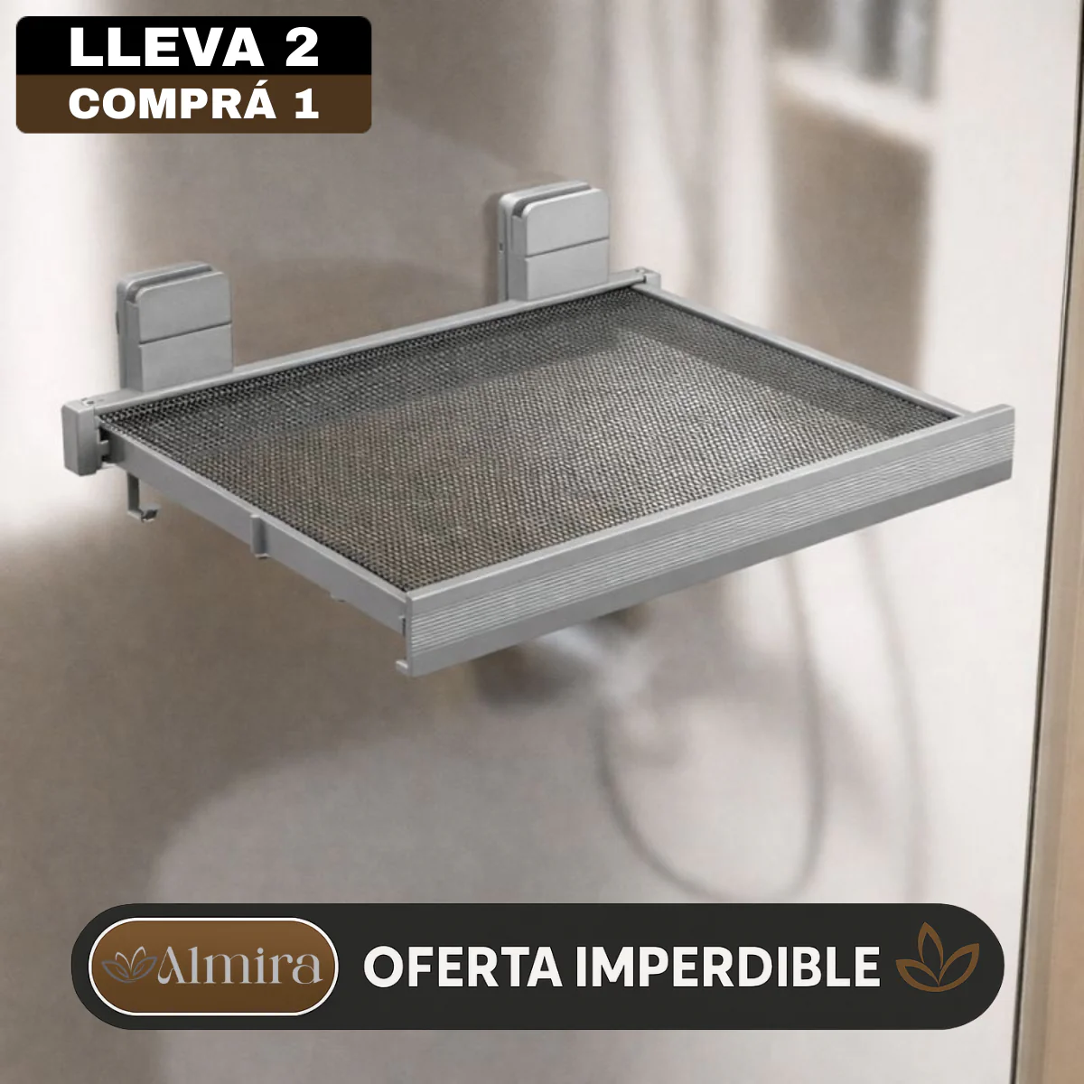 [Llevá 2 Pagá 1] Soporte Organizador Expandible de Acero Inoxidable (¡Tu baño más lindo y organizado!) - Image 2