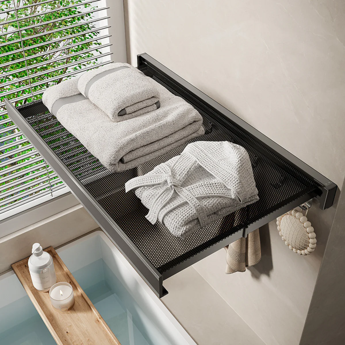[Llevá 2 Pagá 1] Soporte Organizador Expandible de Acero Inoxidable (¡Tu baño más lindo y organizado!) - Image 8