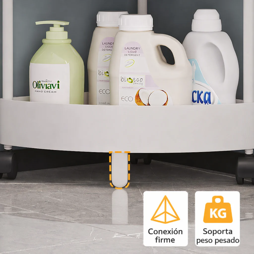 [Llevá 2 Pagá 1] Soporte Organizador para Baño de 5 Niveles en Acero Inoxidable (¡Organización Completa!) - Image 3
