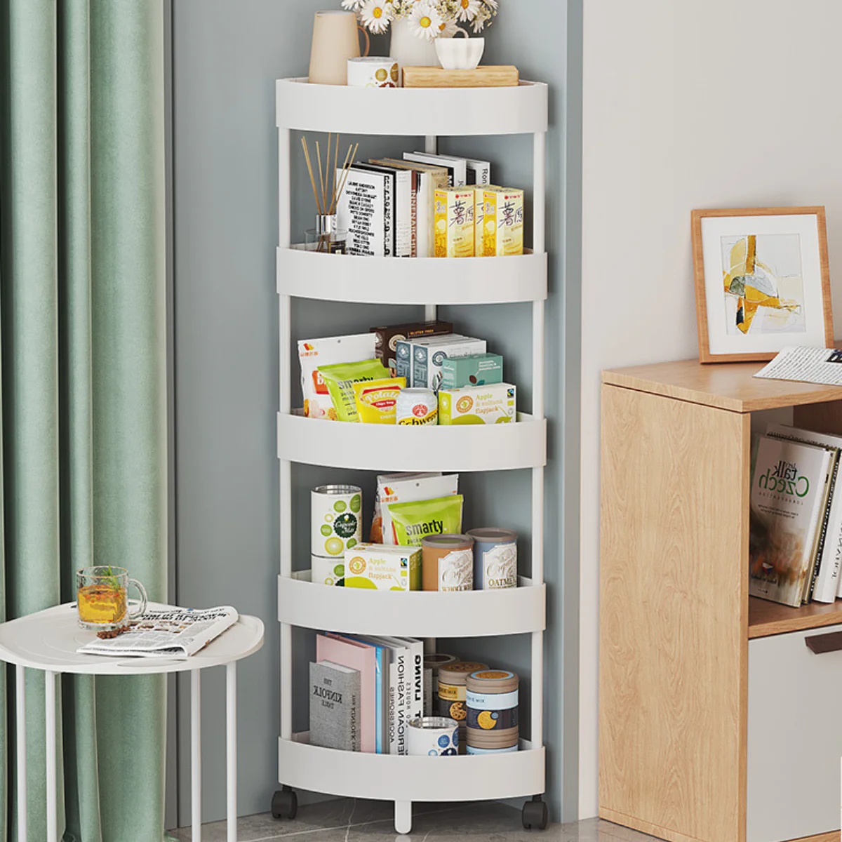 [Llevá 2 Pagá 1] Soporte Organizador para Baño de 5 Niveles en Acero Inoxidable (¡Organización Completa!) - Image 6