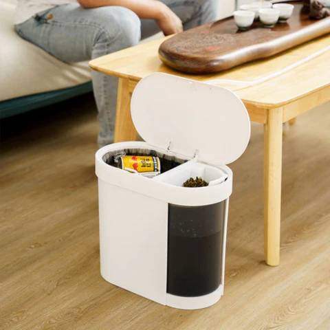 [Llevá 2 Pagá 1] Tacho de Basura Smart Automático con Divisor Inteligente Anti Olor - Image 4